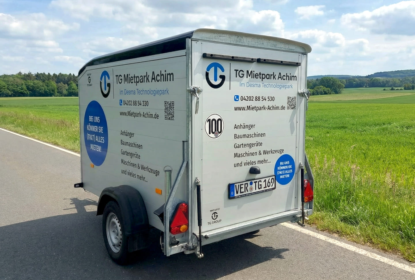 TG Mietpark Achim | Geräte, Maschinen, Container und Baustellenlösungen mieten im Desma Technologiepark