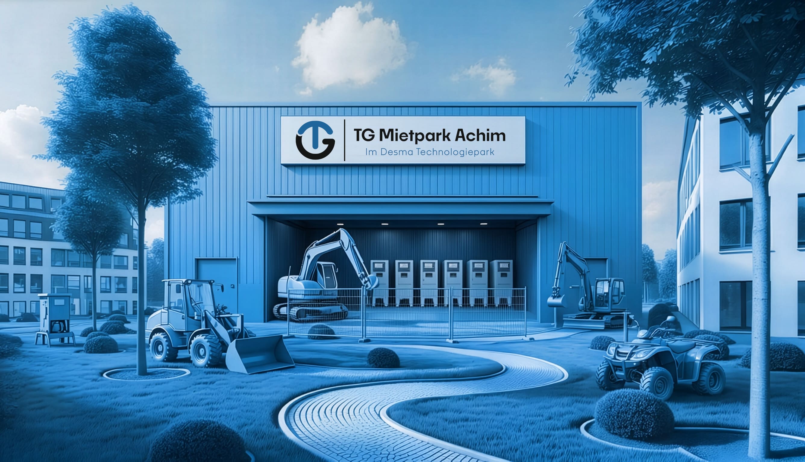 TG Mietpark Achim | Geräte, Maschinen, Container und Baustellenlösungen mieten